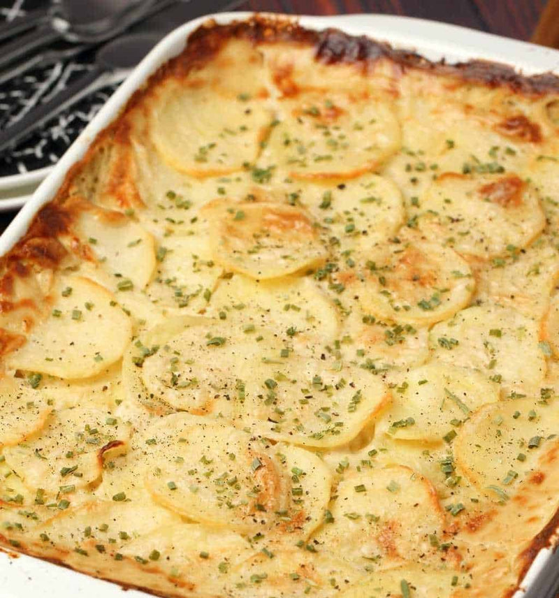 Scallop Potatoes Dauphinoise